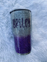 Load image into Gallery viewer, Ombré Glitter Tumbler