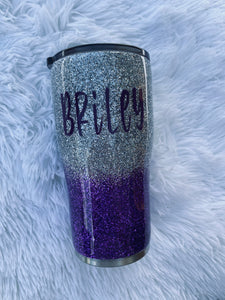 Ombré Glitter Tumbler