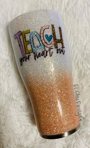 Ombré Glitter Tumbler