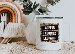 Coffee, Leggings, Leopard, DONE