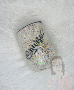 Galaxy Glitter Tumbler